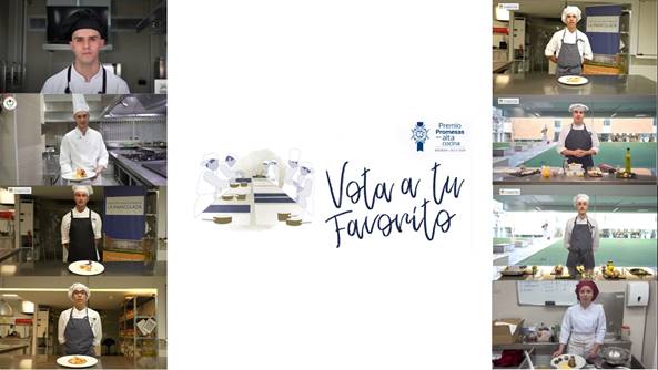 Llega la última semana para votar las vídeo recetas de los ocho aspirantes granadinos al XII Premio Promesas de la Alta Cocina de Le Cordón Bleu Madrid